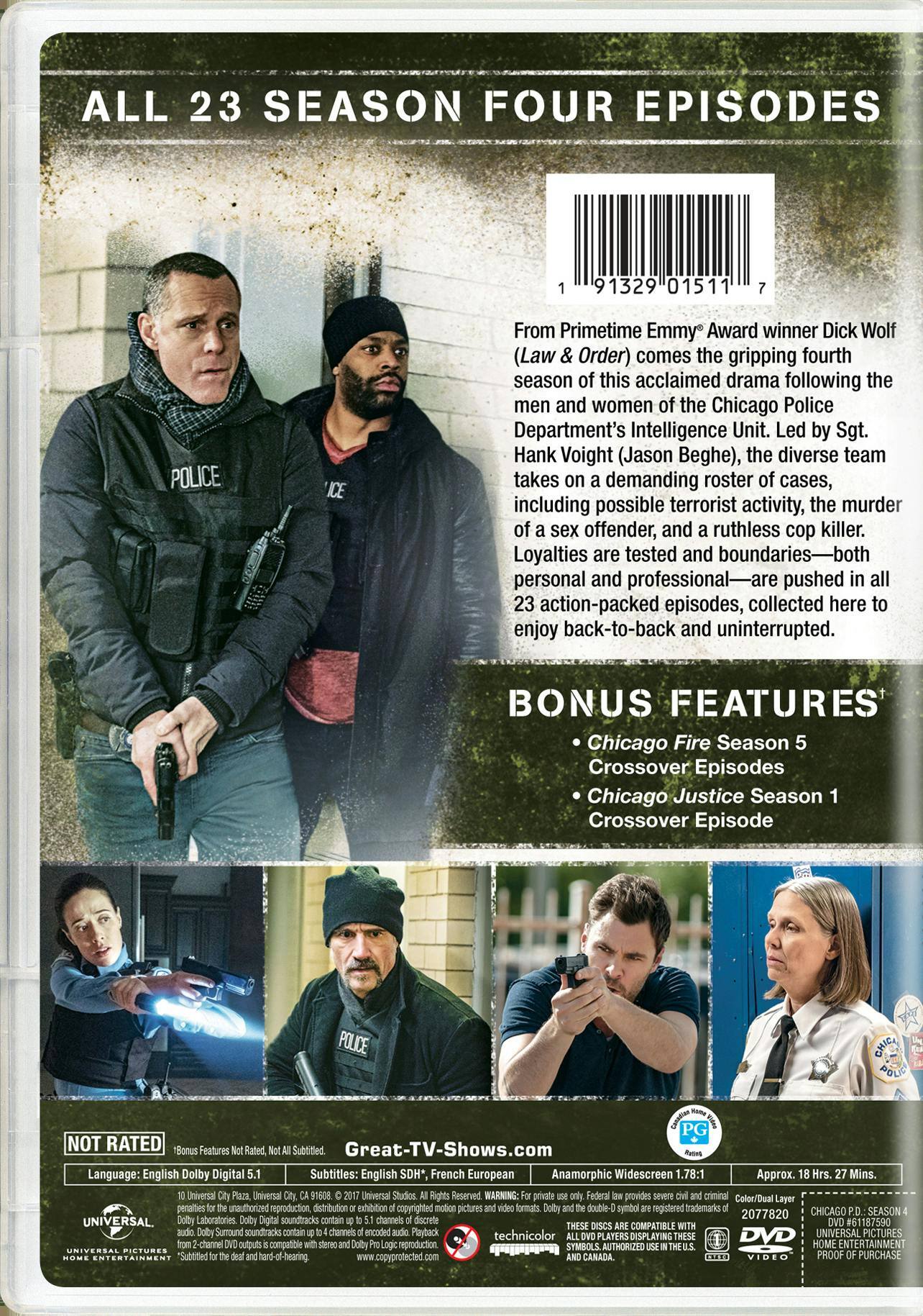 Angle. Chicago P.D.: Season Four [DVD].
