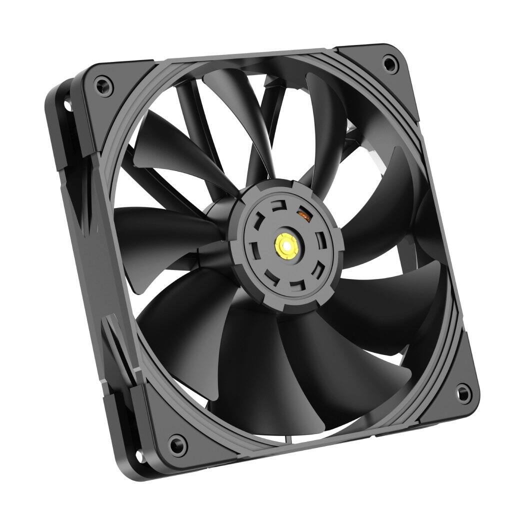 Back. PCCOOLER - P120 PRO B High Air Pressure and Large airlow Fan - Black.