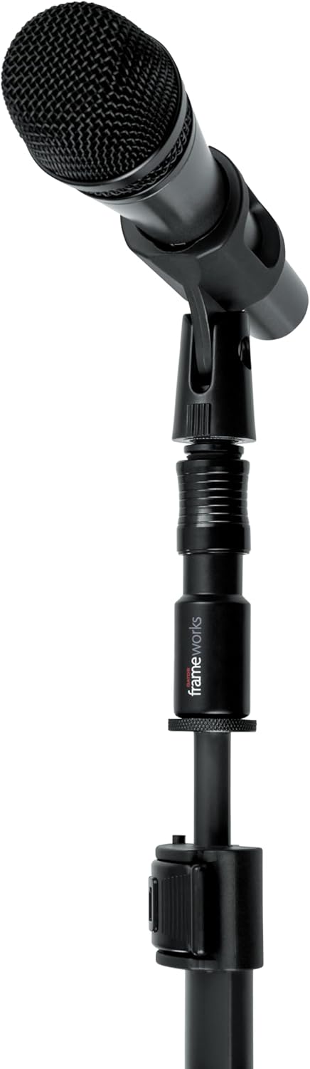 Alt View 1. Gator Frameworks - Quick-Release Microphone Stand Attachment 3-Pack with 5/8-Inch Threading and Safety Indicator.