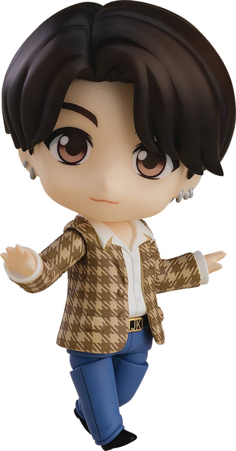 BTS - Good Smile Company - Tinytan - Jung Kook Nendoroid Action Figure - COLLECTABLES - Multicolor