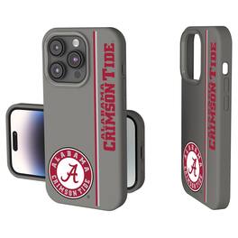 Keyscaper - NCAA - Alabama Crimson Tide iPhone Soft Touch Case - 14 - Gray