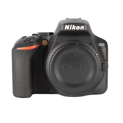 Nikon D3500
De Nikon FF nt