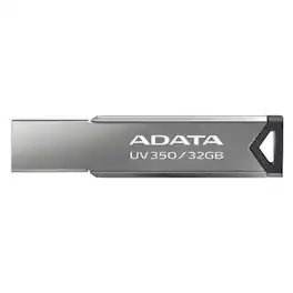 ADATA - 32GB Metal USB 3.2 Flash Drive (AUV350) - Gray