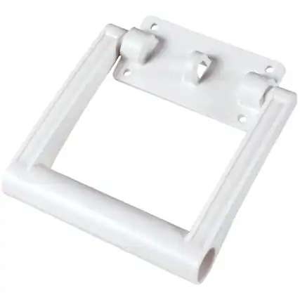 Front. Igloo - IGLOO Replacement 90-100 Quart Swing-Up Cooler Handles - White - White.
