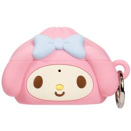 iFace - Sanrio Steam Bun My Melody Apple AirPods Pro 1 & Pro 2 Case Silicone Protective Cover Cute Design with Carabiner - My Melody (Steam Bun)