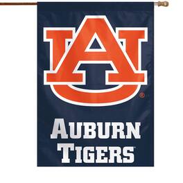 WinCraft - Auburn Tigers 28" x 40" Full Name Single-Sided Vertical Banner - Multicolor