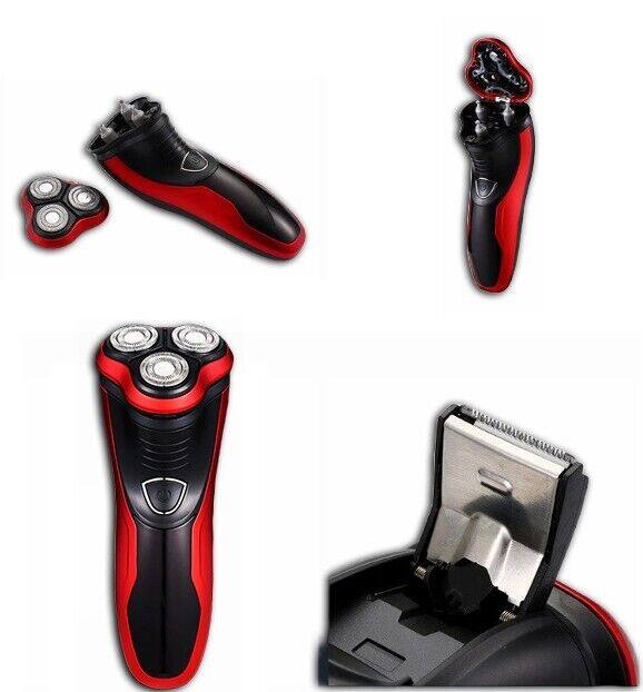 Left. Mirfee - Men's Rotary Electric Shaver: Waterproof, Cordless with Pop-Up Trimmer - Default Title.