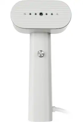 Front. FINEAK - G6 Steamer for Clothes Portable 2-in-1 Travel Iron - White.