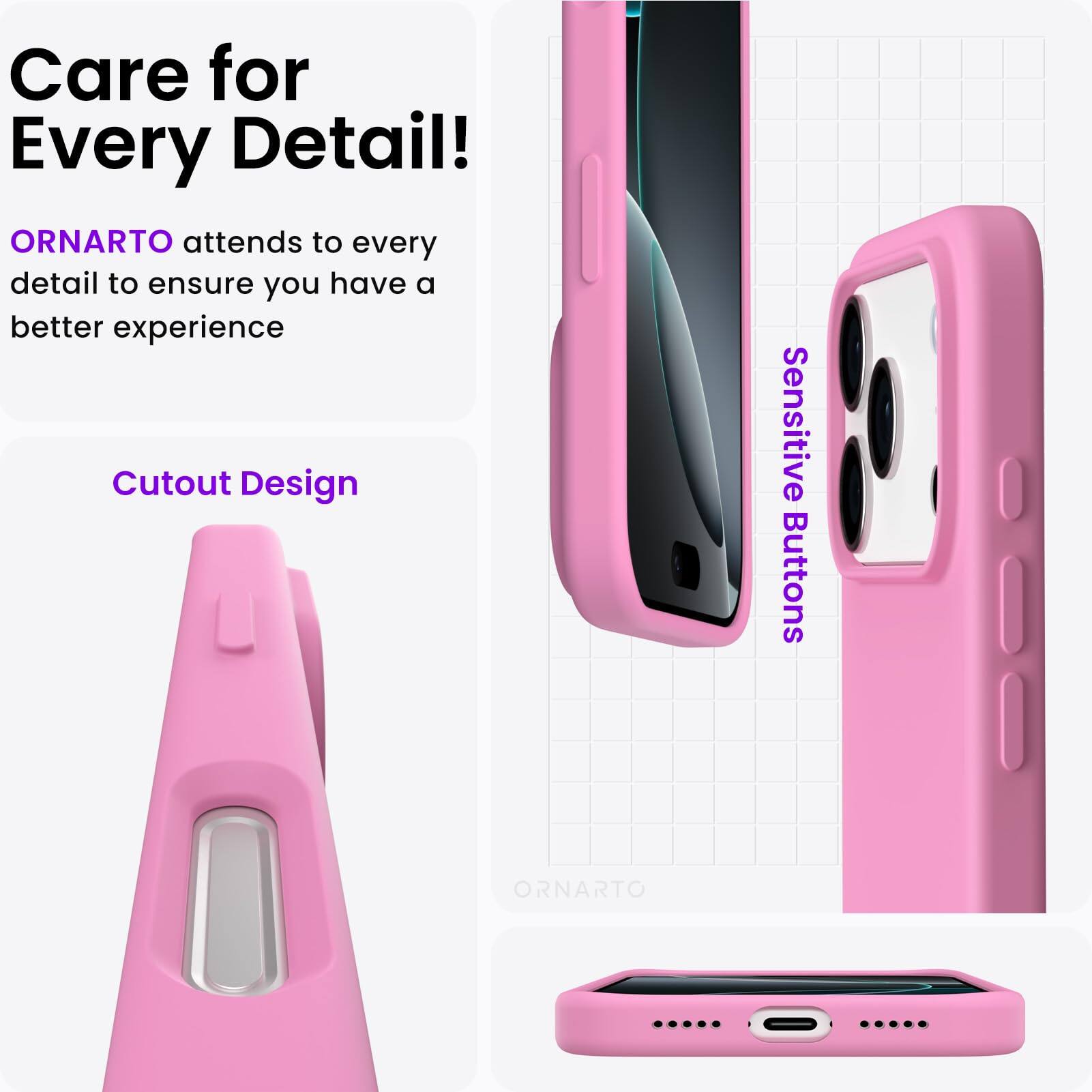 Care for Every Detail!

ORNARTO attends to every detail to ensure you have a better experience

Cutout Design

Sensitive Buttons