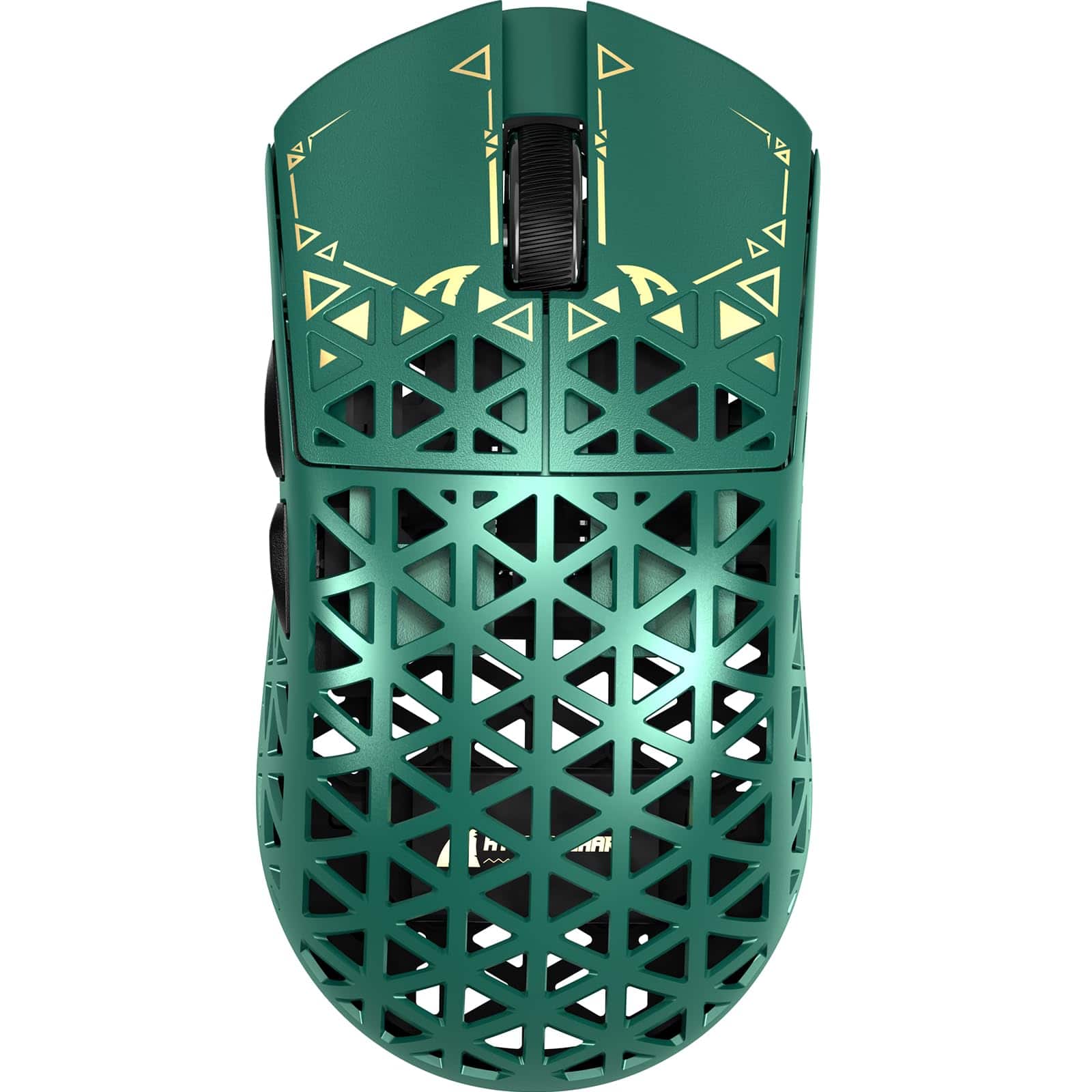 PO3TICJUNKI3 - R5ultra 8k Carbon Fiber Gaming Mouse With -paw3950 Max Sensor -nordic Mcu Chip-39g Ultra-lightweight -bt4gh - Wired - Green