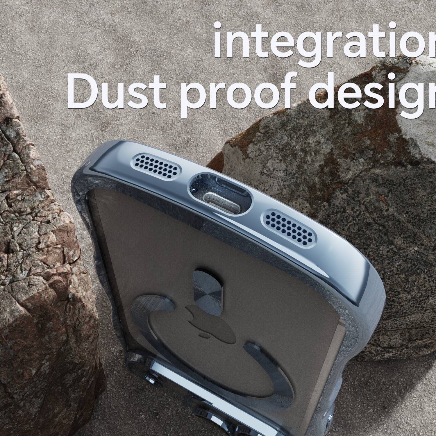 integration  
Dust proof design