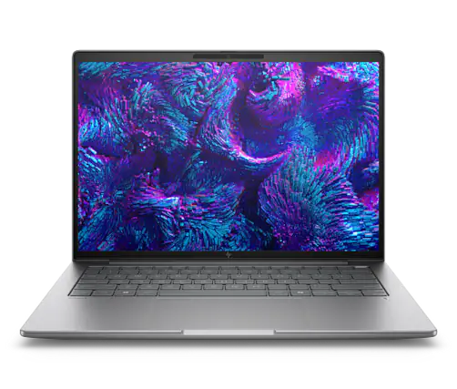 Front. HP - HP ZBook 8 G1i 14" Mobile Workstation PC Wolf Pro Security Edition Intel Arc - Black.