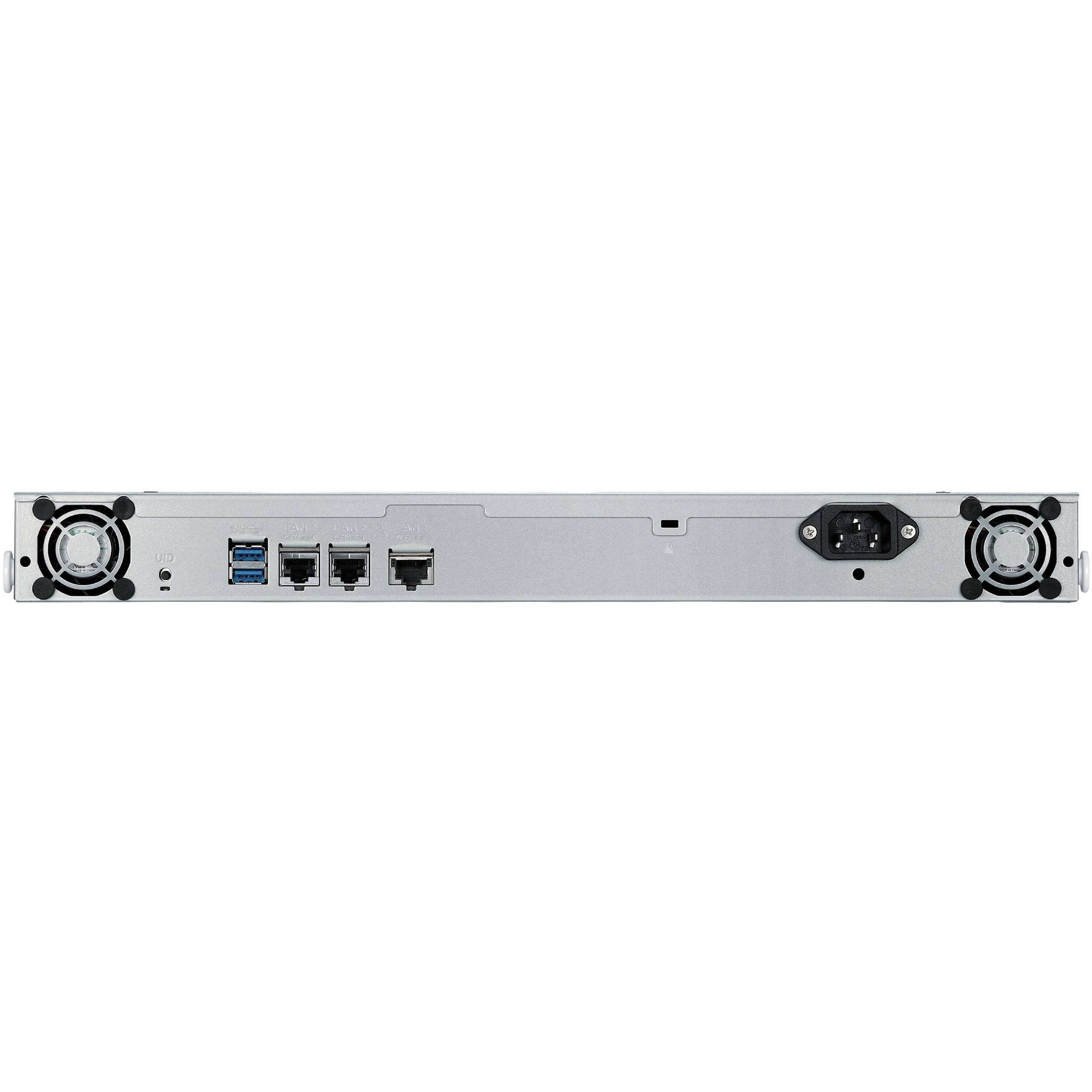 Alt View 2. Buffalo - BUFFALO TeraStation 5420RN 4-Bay Secure Business Rackmount NAS 16TB (4x4TB) w/ Hard Drives Included - Annapurna Labs - Black.