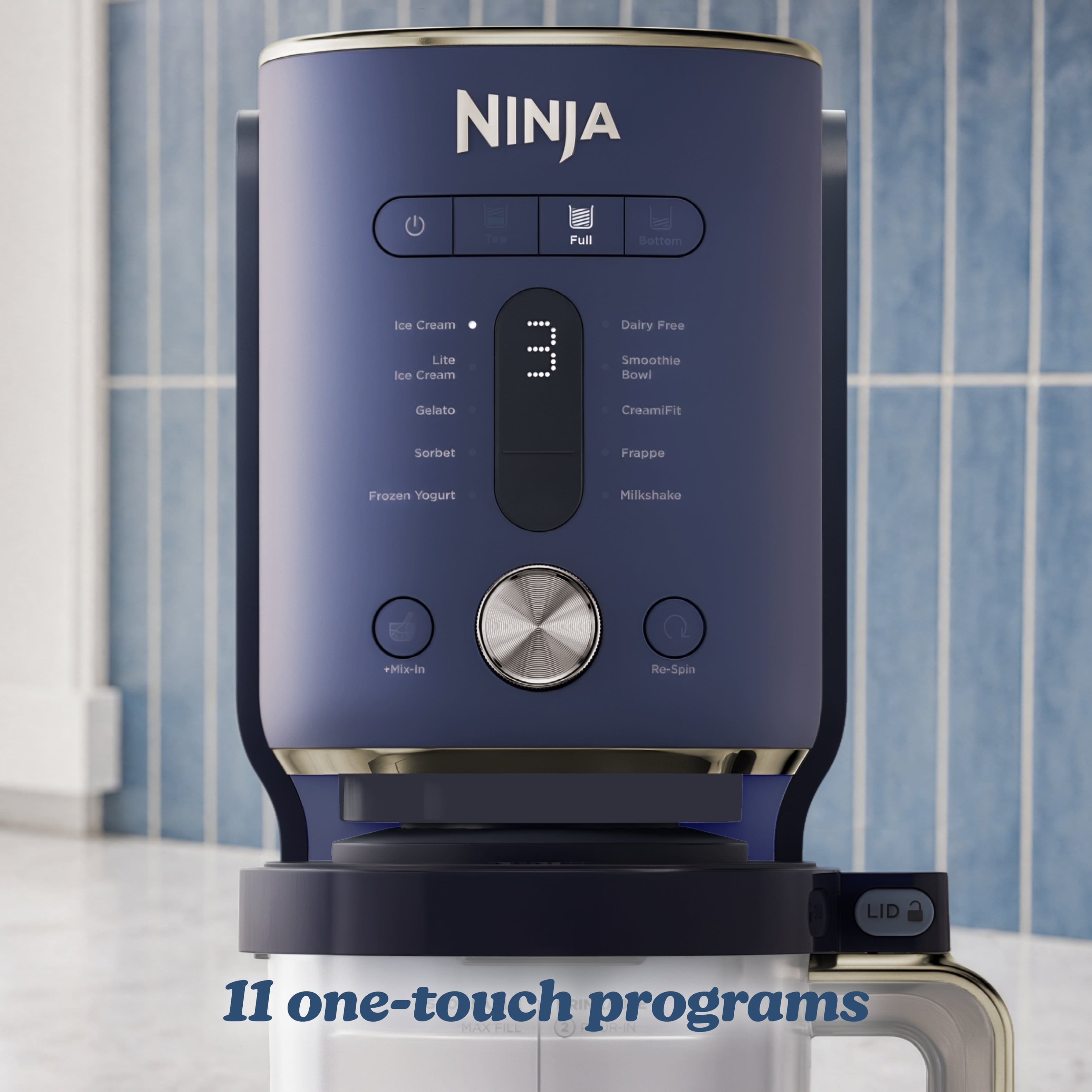 Ninja Creami XL 11 in 1 Frozen Treats & Ice Cream Maker Navy