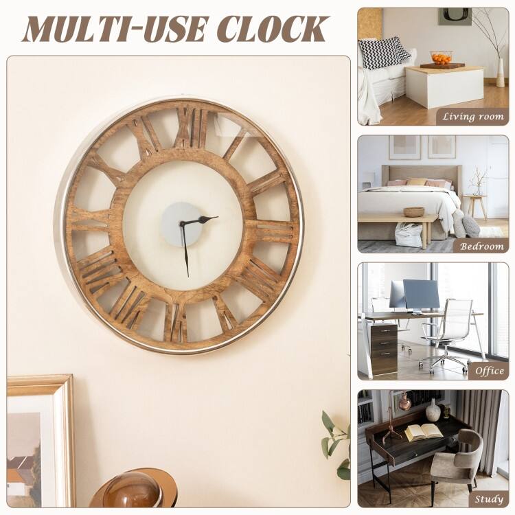 MULTI-USE CLOCK

I. Living room
II. Bedroom
III. Office
IV. Study