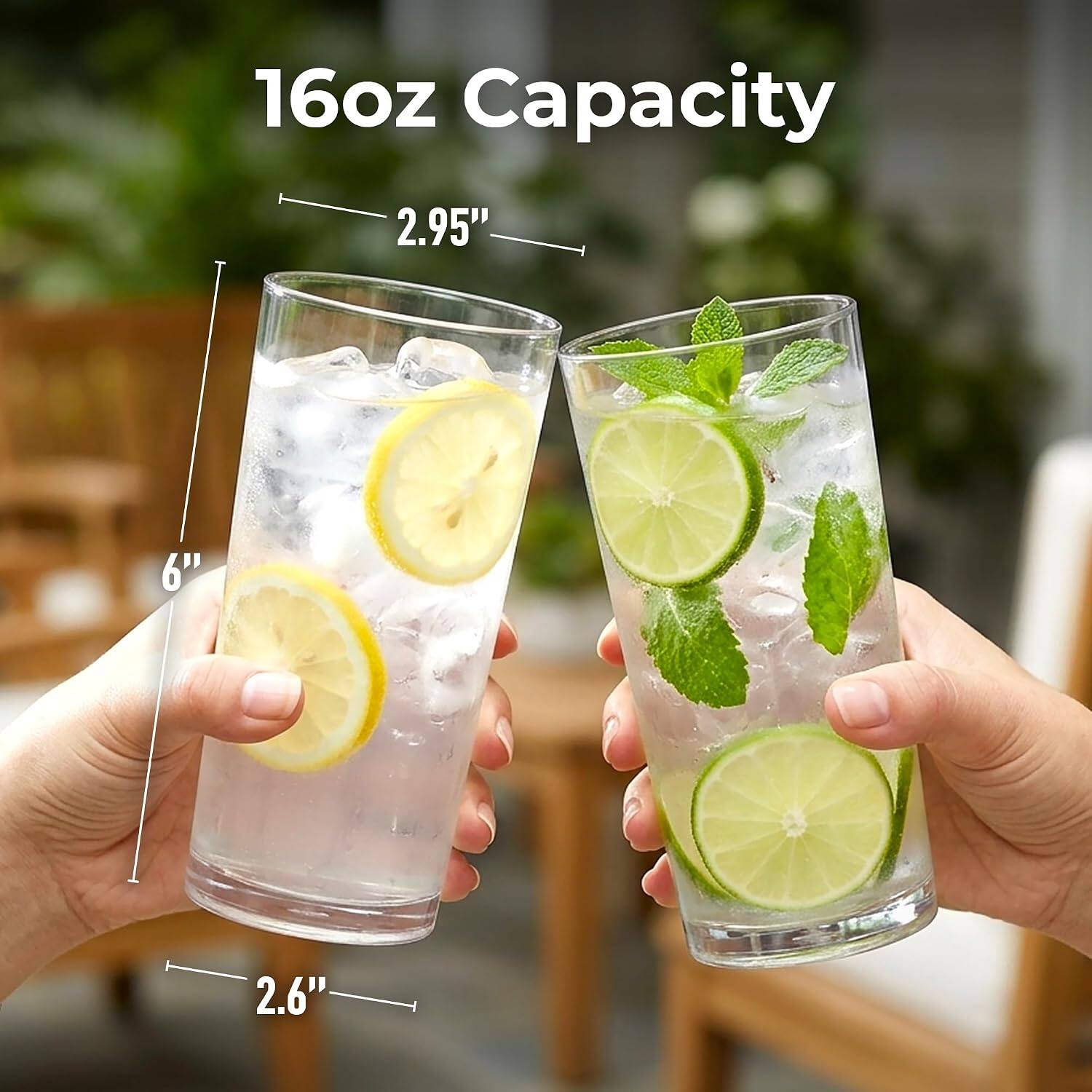16oz Capacity  
2.95"  
6"  
2.6"