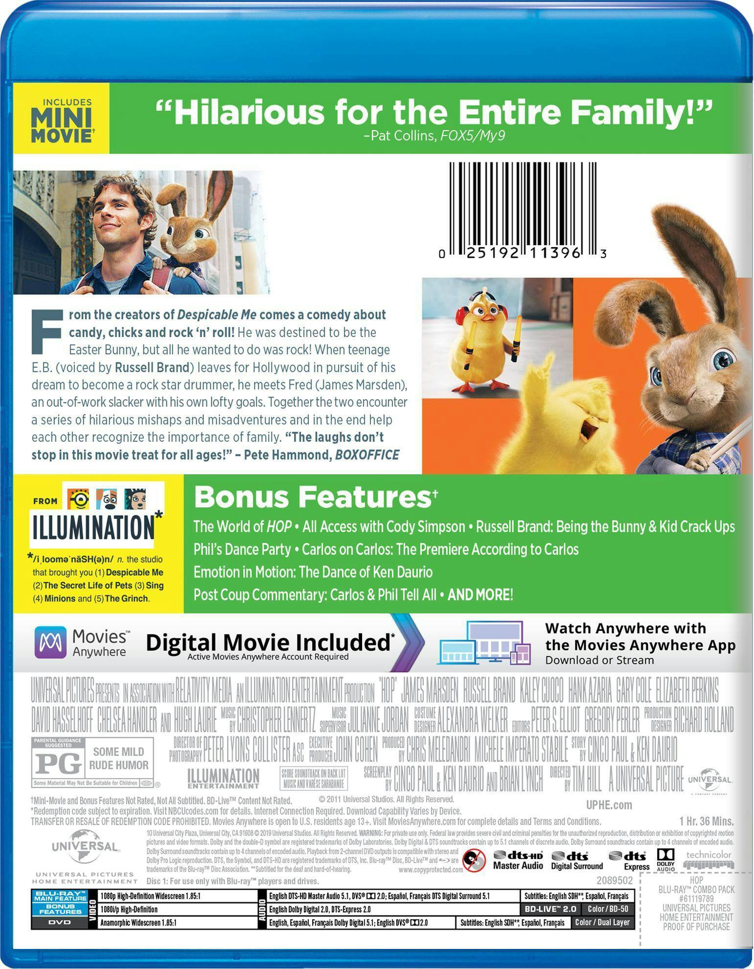 Angle. Hop (DVD + Digital) [Blu-ray].