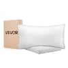 Front. VEVOR - Bed Pillows for Sleeping,Set of 2,Queen Size Luxury Quality Hotel Pillows with Original Down Alternative Filling,Fluffy - White.