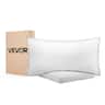 VEVOR - Bed Pillows for Sleeping, Set of 2, King Size Luxury Quality Hotel Pillows with Original Down Alternative Filling,Fluffy - White