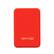Alt View 3. RapidX - Boosta 5k mAh 7.5W Magnetic Wireless Portable Charger for iPhone 12, 13 & 14 - Red.