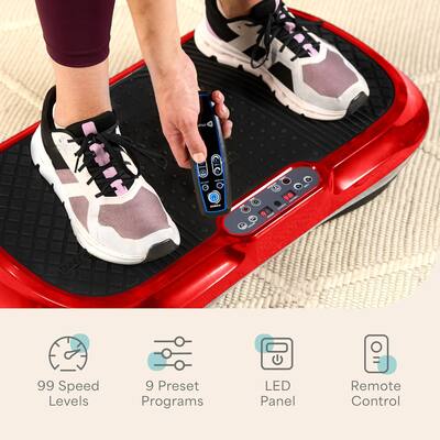 LifePro Waver Vibration Plate Whole Body Exercise Machine for Weight Loss, Muscle Toning & Lymphatic Drainage Red LP-WVR-RED - Best Buy LifePro Waver Vibration Plate Whole Body Exercise Machine for Weight Loss, Muscle Toning & Lymphatic Drainage Red LP-WVR-RED - Best Buy