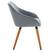 Alt View Zoom 13. CorLiving - Ayla Velvet Side Chair - Gray.