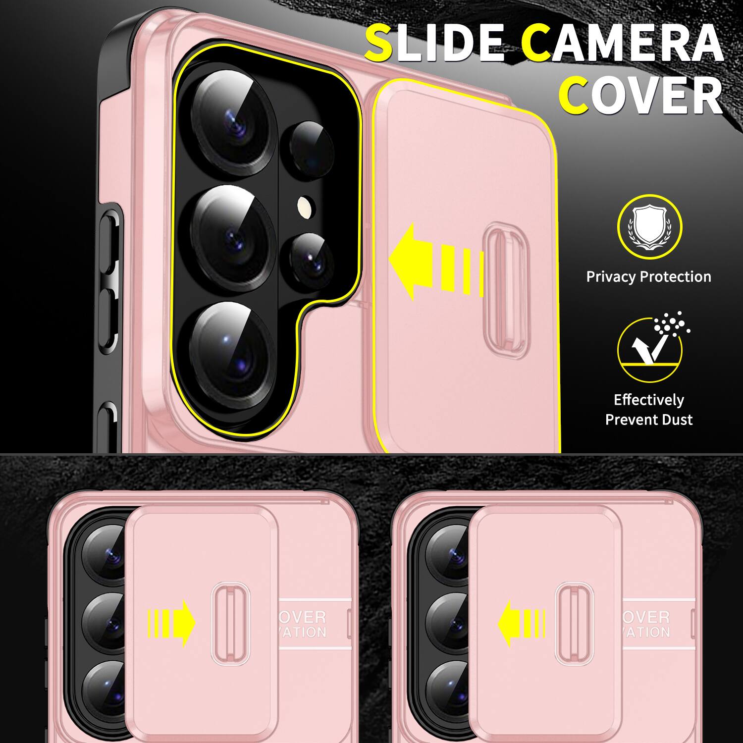 SLIDE CAMERA COVER

Privacy Protection  
Effectively Prevent Dust