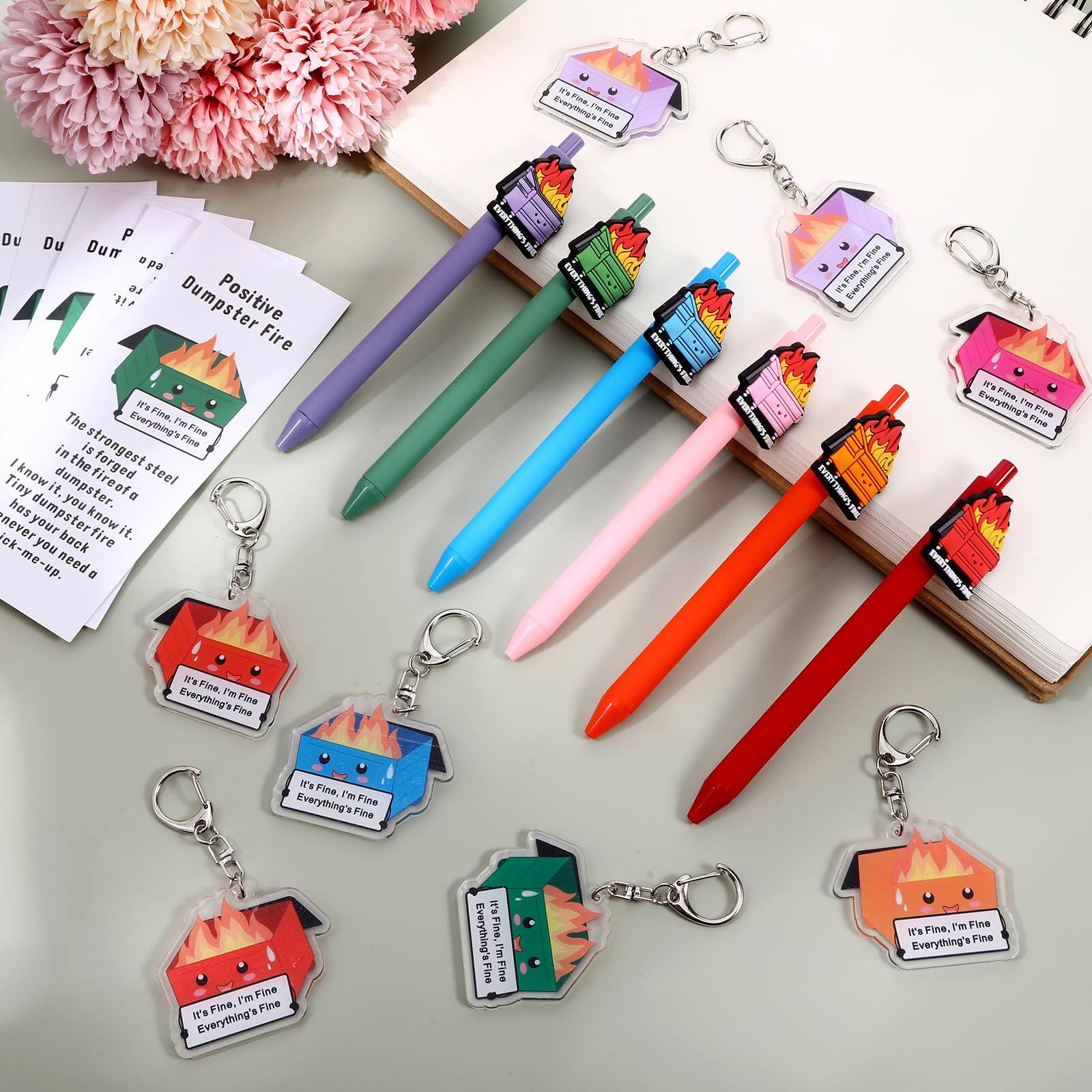 Positive Dumpster Fire

It's Fine, I'm Fine
Everything's Fine

The strongest steel in the dumpster fire of a Tiny dumpster fire you never know. It's fine, I'm fine, everything's fine. I need a pick-me-up.

Everything's Fine
Everything's Fine
Everything's Fine
Everything's Fine