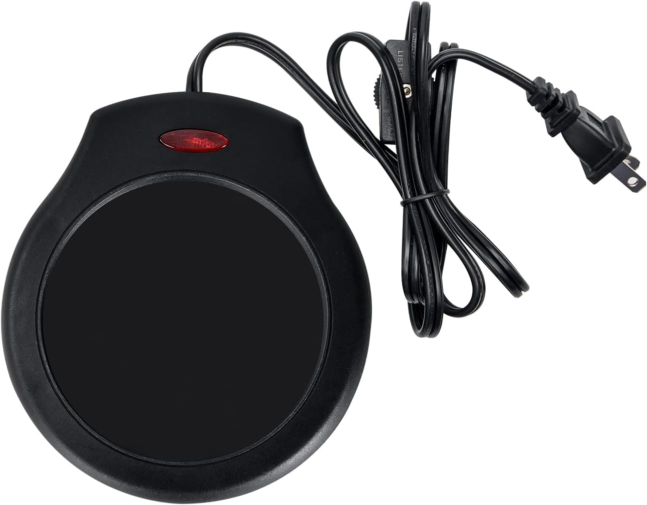 Front. Schertz - Candle and Coffee Mug Warmer, Flame-Free, For Large Jars - black.