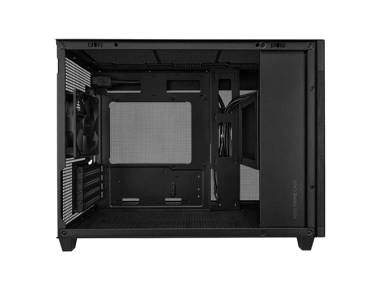 AP201 ASUS PRIME CASE TG BLACK Black Steel, Plastic/Steel, Plastic