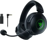 Razer - Kraken V3 Pro HyperSense Wireless Gaming Headset for PC - Black - Front_Zoom