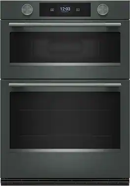 KitchenAid - 30" Smart Built-In Electric Double Wall Combination with Microwave and Assisted Cook Cycles - Juniper