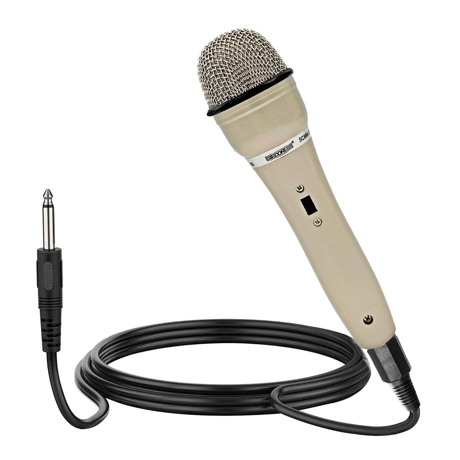 5 CORE - XLR Microphone Dynamic Mic Karaoke Singing Studio Mics Handheld  -PM 301