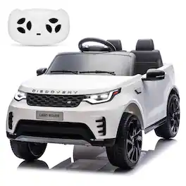 Acekool - 12V Licensed Land Rover 2 Seater Ride on Car for Kids with 2.4g Remote Control, Battery Powered Electric Car Ride on