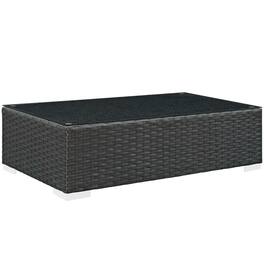 Sojourn Outdoor Patio Coffee Table by Modway - Chocolate