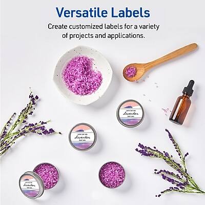 Versatile Labels  
Create customized labels for a variety of projects and applications.