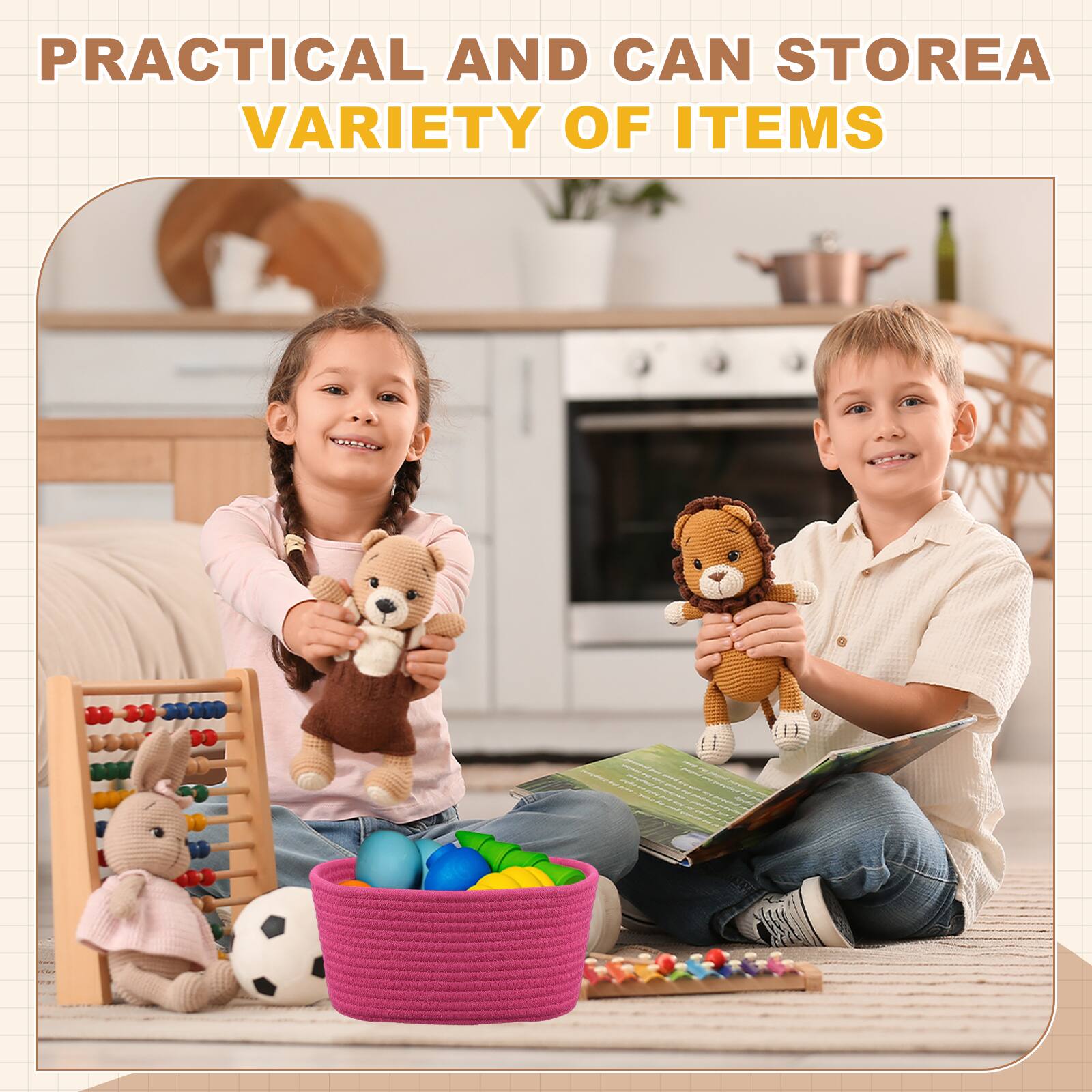 PRACTICAL AND CAN STORE A VARIETY OF ITEMS