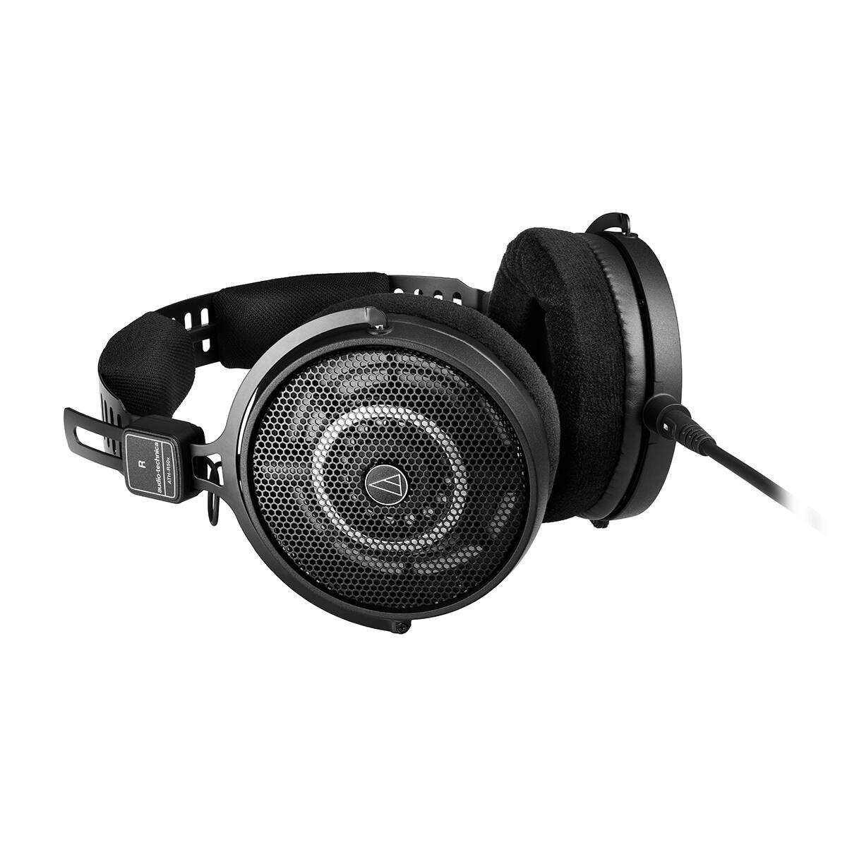 Alt View 5. Audio-Technica - Audio-Technica ATH-R50x Open-Back Reference Headphones - Black.