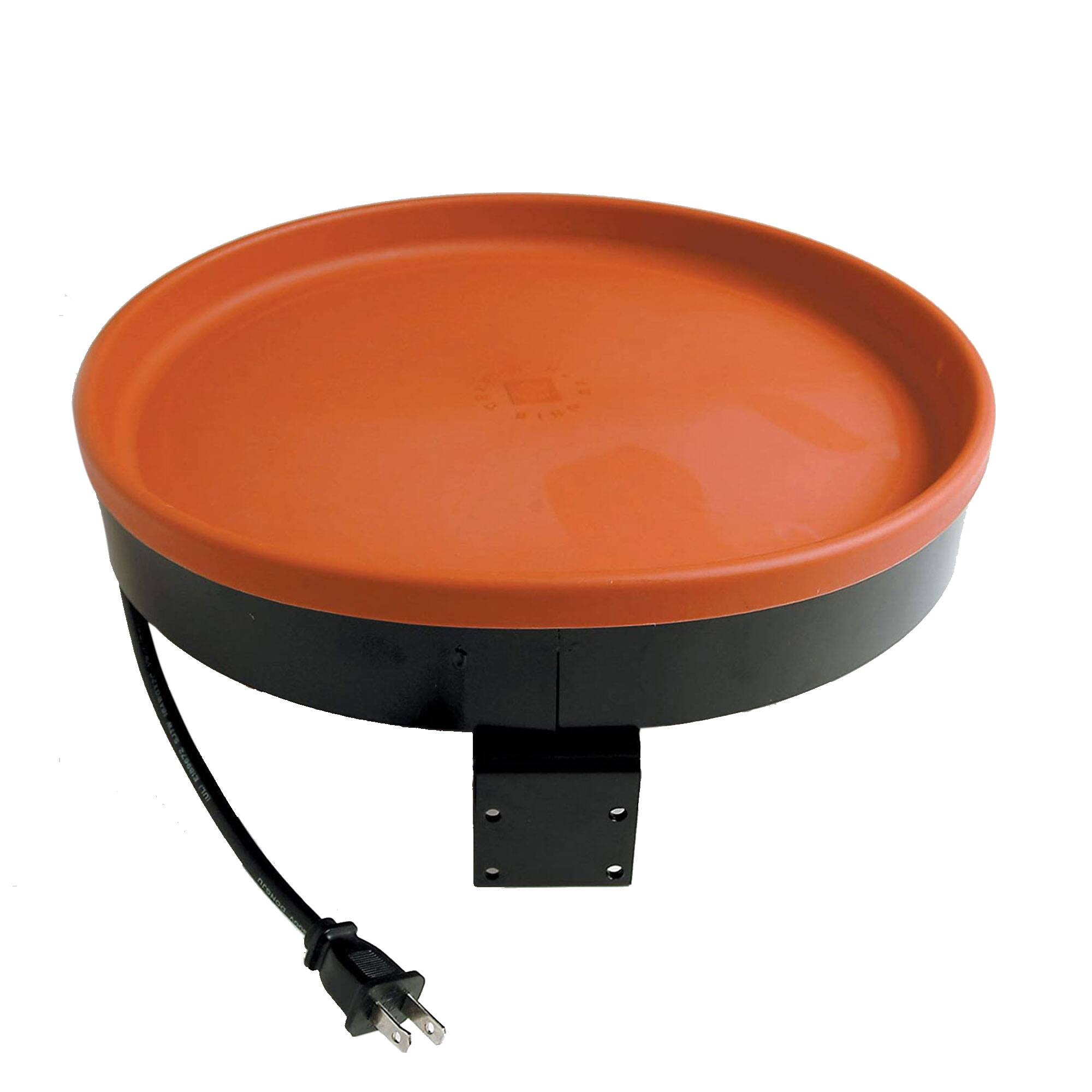 Alt View 3. Farm Innovators - Farm Innovators All Seasons 3 In 1 75 Watts Heated Birdbath, Terracotta (2 Pack) - Terra Cotta.