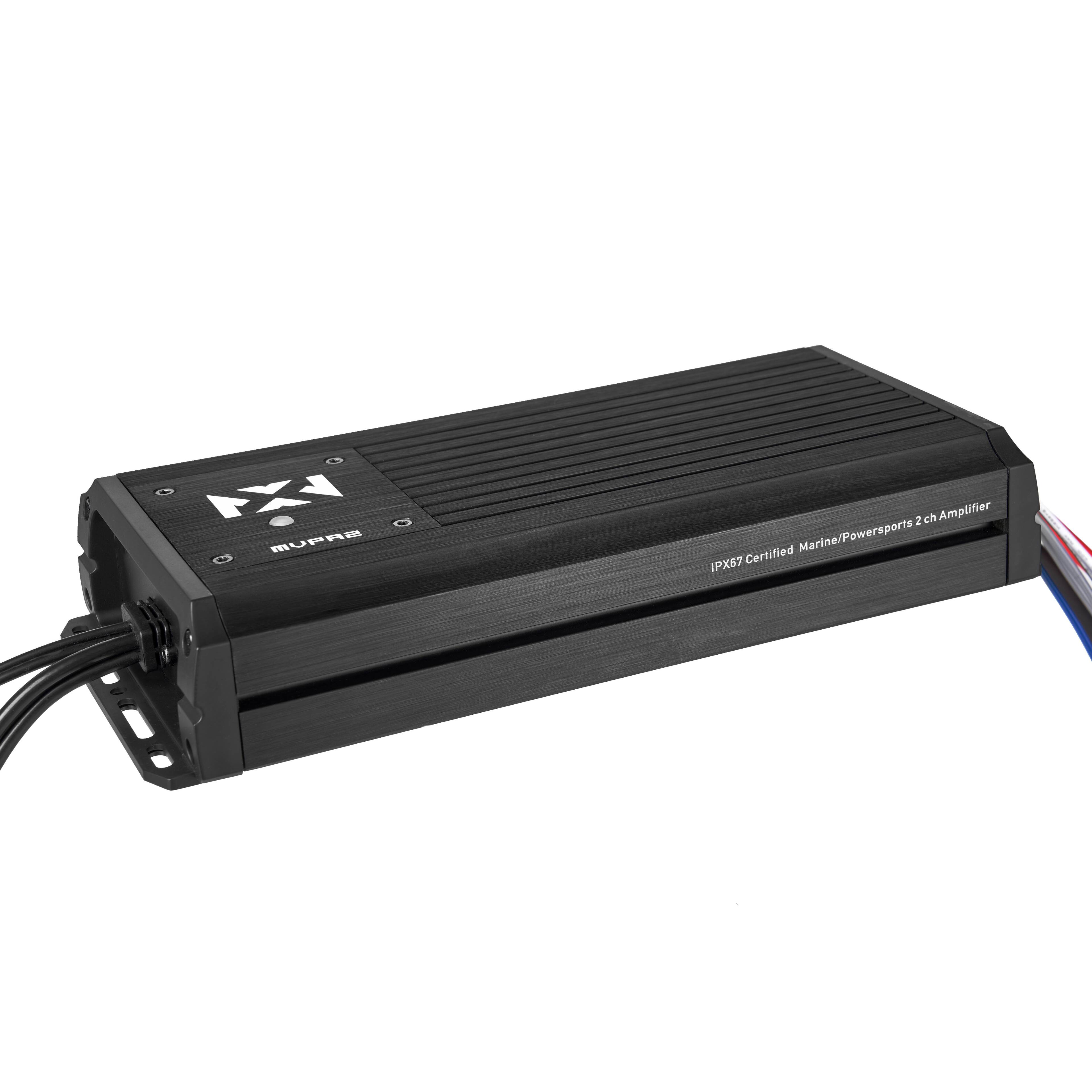 OK1 0 mUPAR 2 ch Amplifier  
IPX67 Certified Marine/Powersports 2 ch Amplifier
