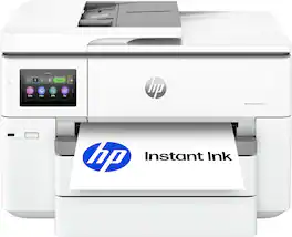HP - OfficeJet Pro 9730 Wireless AI-Enabled Wide Format All-in-One Inkjet Printer with 3 Months of Instant Ink - White