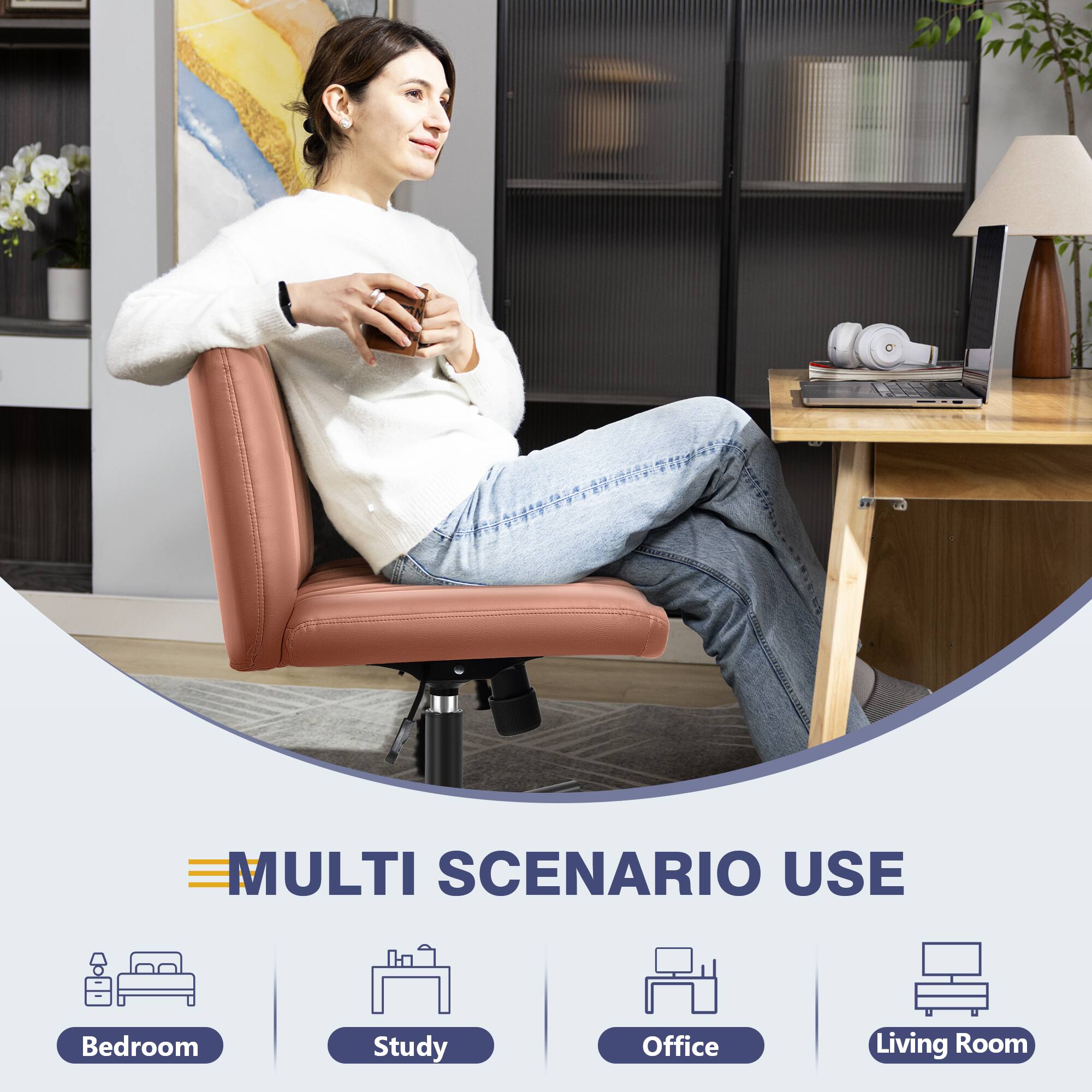 MULTI SCENARIO USE

- Bedroom
- Study
- Office
- Living Room
