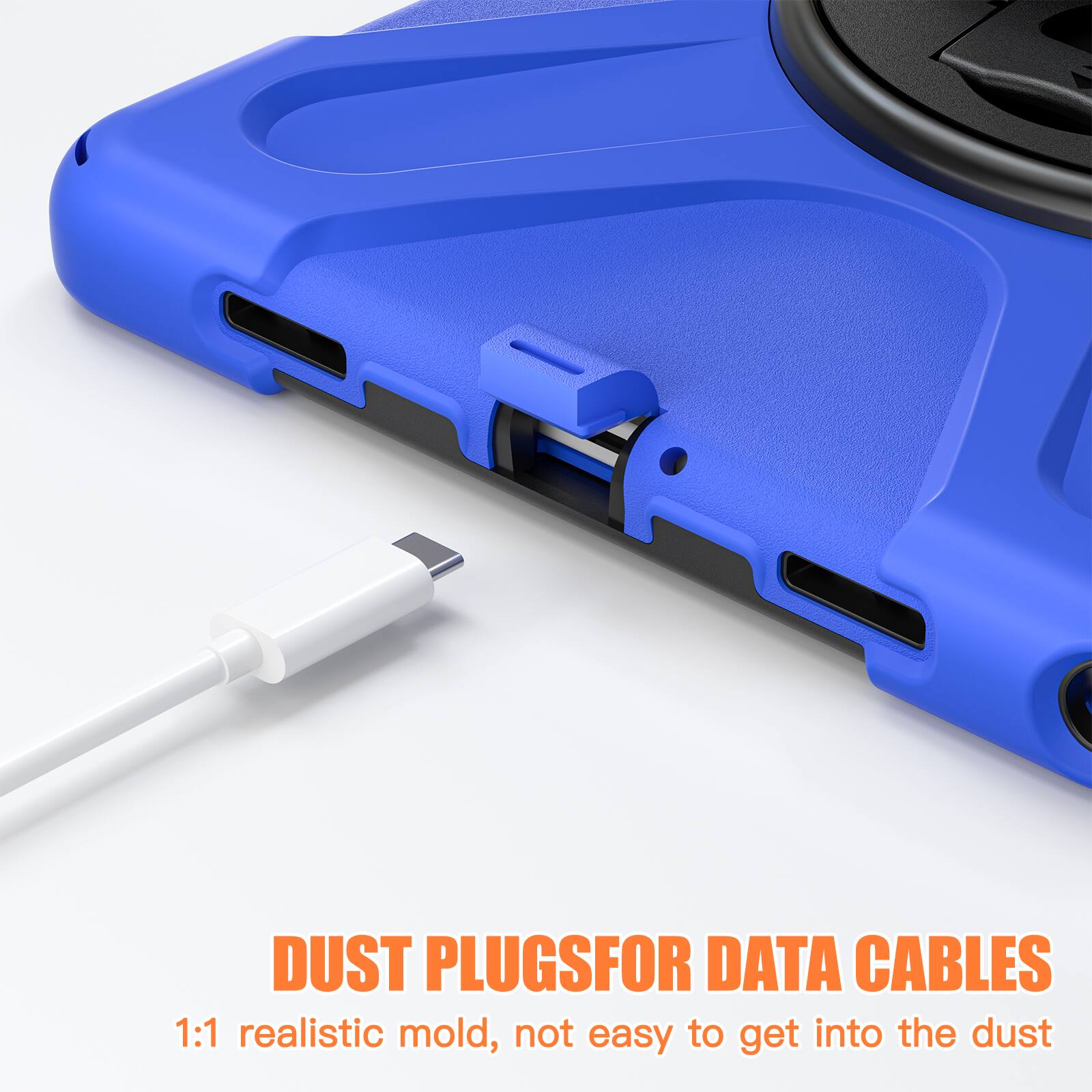 DUST PLUGS FOR DATA CABLES  
1:1 realistic mold, not easy to get into the dust