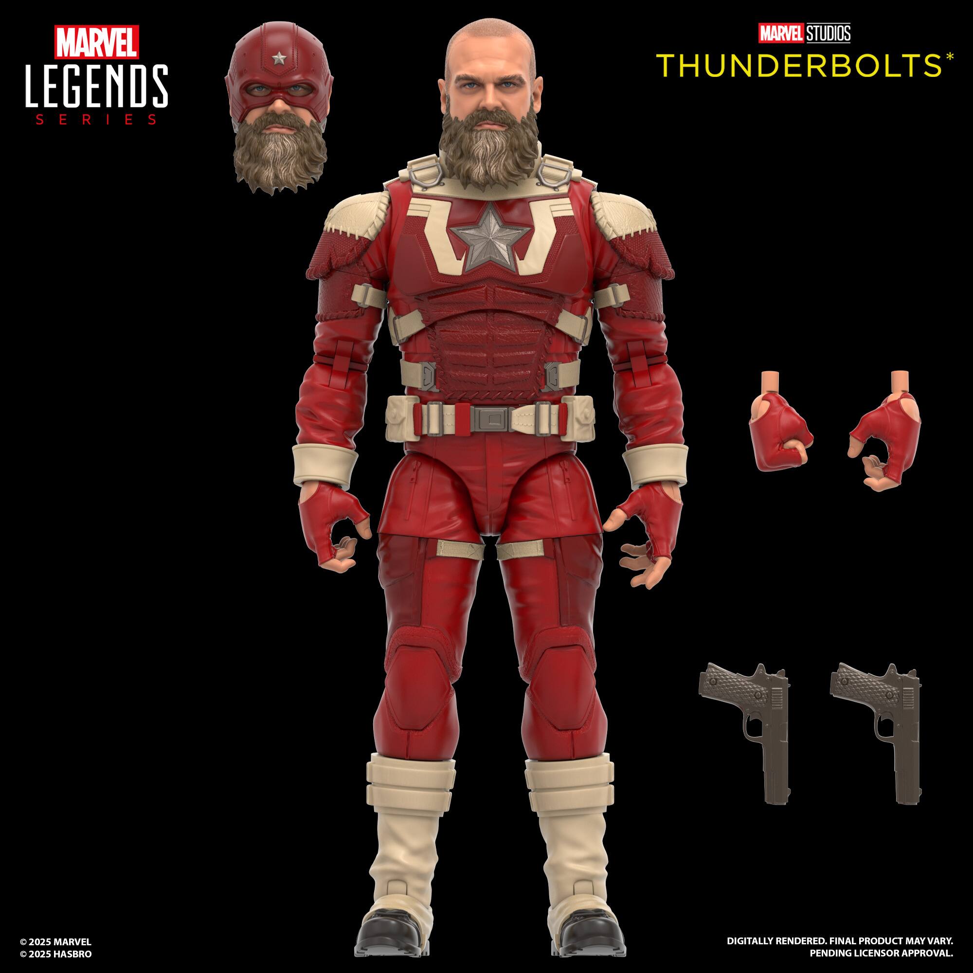 Marvel Legends Series Thunderbolts Action Figure Set.