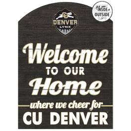 Jardine - CU Denver Lynx 16'' x 22'' Marquee Sign - Black