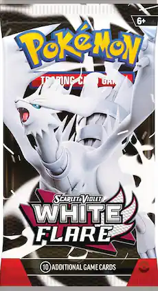 Pokémon - Pokemon Card Game White Flare Booster Pack - 10 Cards
