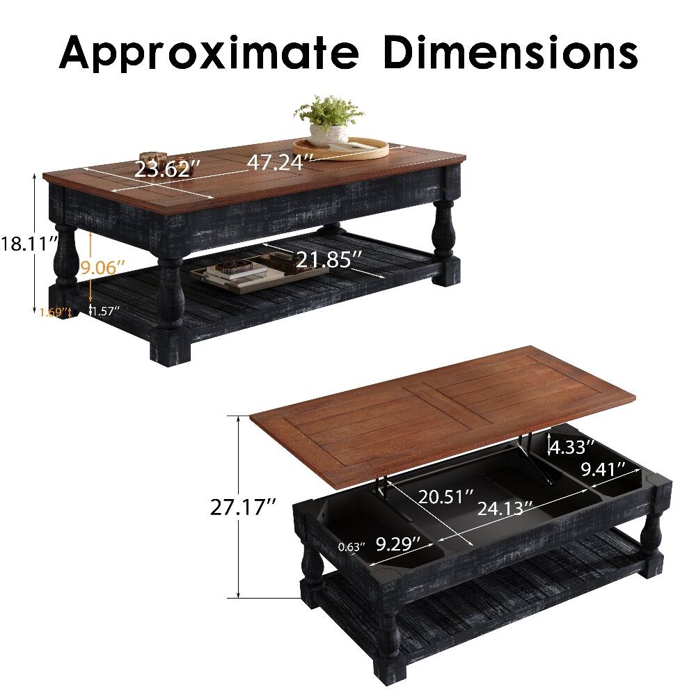 Approximate Dimensions

23.62"  
47.24"  
18.11"  
9.06"  
21.85"  
1.69"  
1.57"  
27.17"  
4.33"  
9.41"  
20.51"  
24.13"  
0.63"  
9.29"