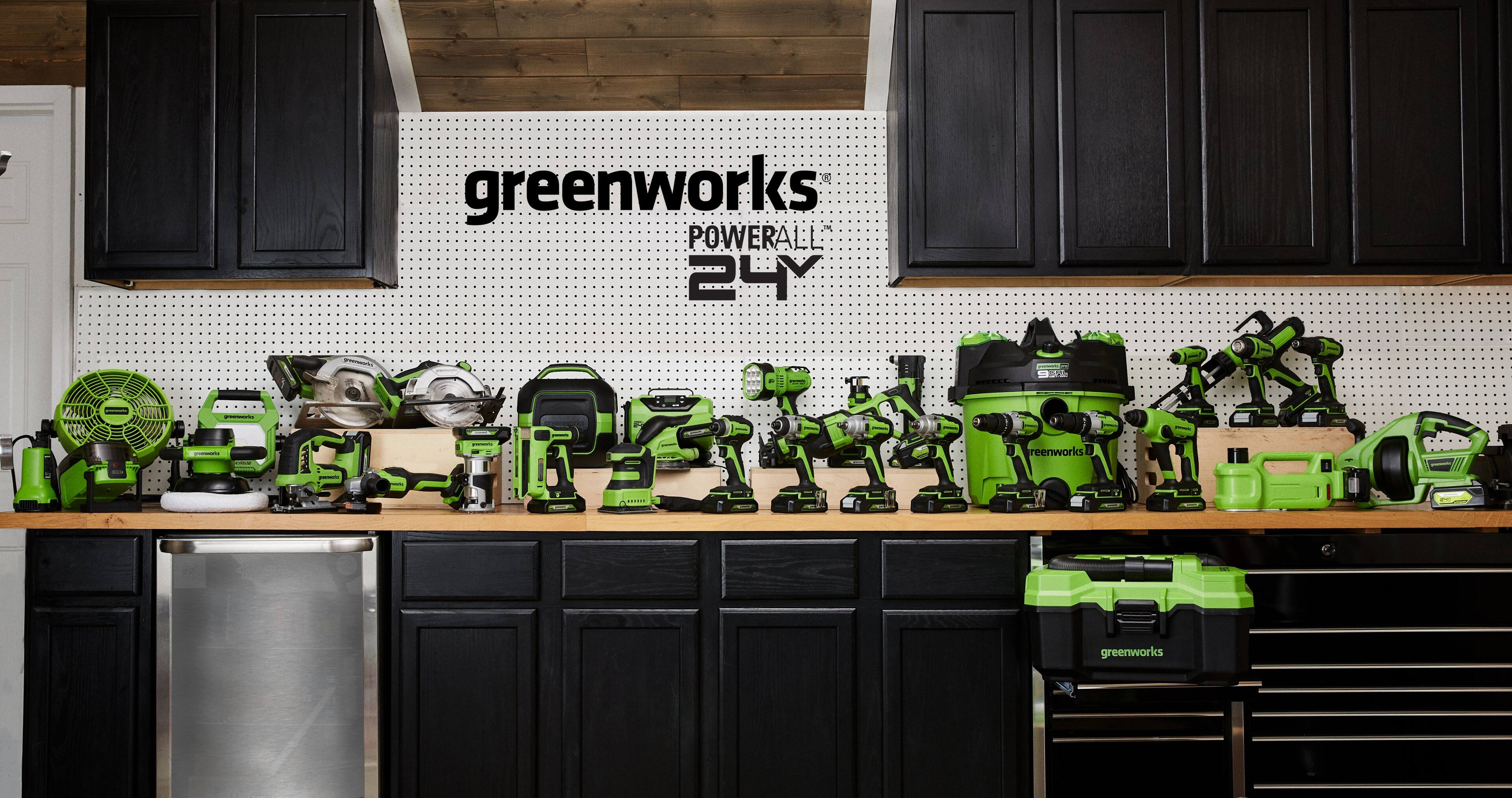 Alt View 24. Greenworks - 24-Volt Cordless Brushless SDS-Plus Rotary Hammer (Battery and Charger Not Included).