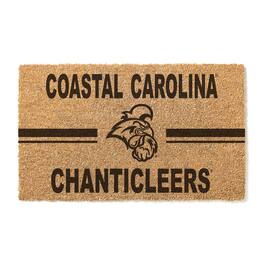 Jardine - Coastal Carolina Chanticleers 18" x 30" Team Logo Doormat - Brown