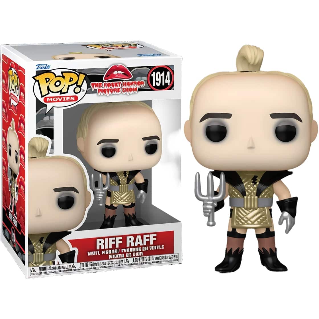 Photos - Action Figures / Transformers Funko  Pop! Rocky Horror Picture Show: Riff Raff - Multicolor FU86807 